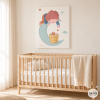 Cuadre decoratiu - Nen a la lluna - Decoració per a nens