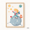 Affiche décorative personnalisable pour bébé – Le Petit Prince | Décoration murale chambre enfant
