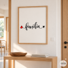 Làmina decorativa - Família - Quadres de disseny