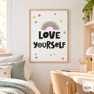 Love yourself - Quadres decoratius juvenils