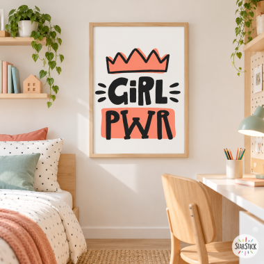 Girl power - Film mural...