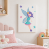 Cuadro infantil para niña. Hada mágica. Decoración infantil
