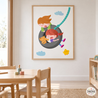 Decorative painting - Boy...
