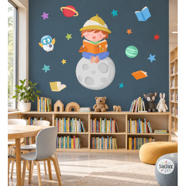 Stickers muraux pour écoles...