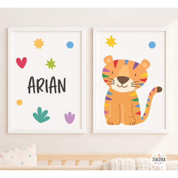 Quadres i làmines infantils - Lleó Carnaval - Decoració infantil