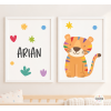 Quadres i làmines infantils - Lleó Carnaval - Decoració infantil