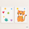Cuadros infantiles personalizados – León Carnaval | Decoración infantil