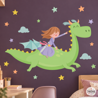 Stickers enfant princesse...