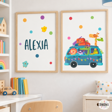 Pack de 2 tableaux enfants...