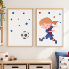 Personalize with your team colors – 2 Girl Soccer Prints