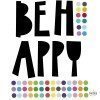Be happy - Vinils decoratius de paret