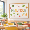 Làmina decorativa per a menjadors escolars - Decoració infantil