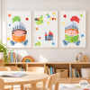 Medieval Knights - 3 Customisable Prints for Children
