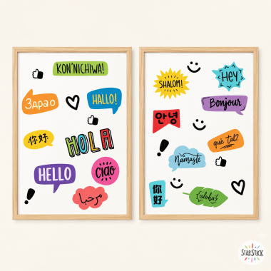 Set of 2 Wall Art Prints...