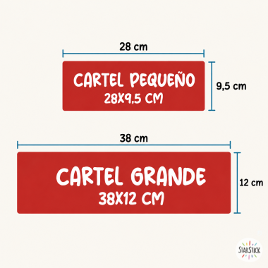 Rectangles adhesius personalitzats | Senyalització d'espais