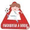 Madridista à bord - Autocollant voiture
