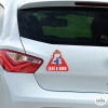 Culé on board – Car Sticker