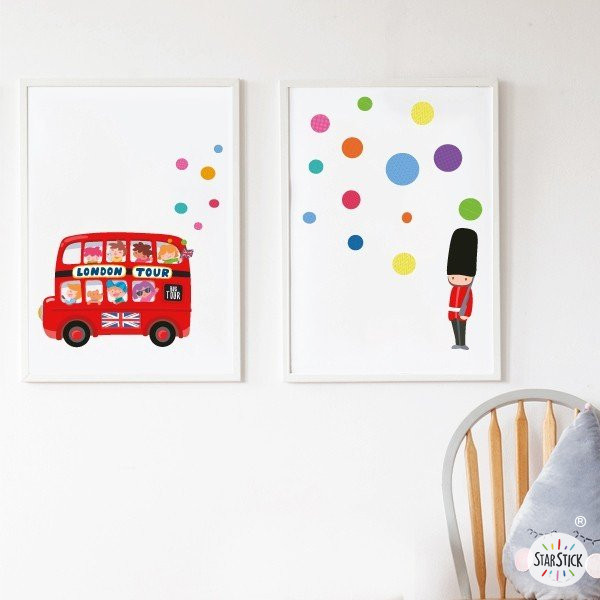 Làmines per decorar aules d’anglès - London Bus