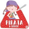 Super Pirate Girl on Board - Car Sticker