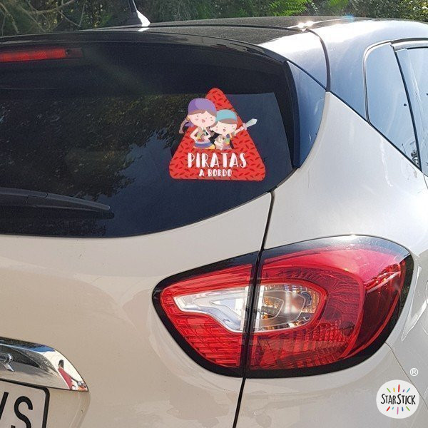 Super Boy Pirate On Board - Car Sticker