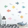 Vinilos infantiles decorativos - Peces de colorines - vinilos bebé