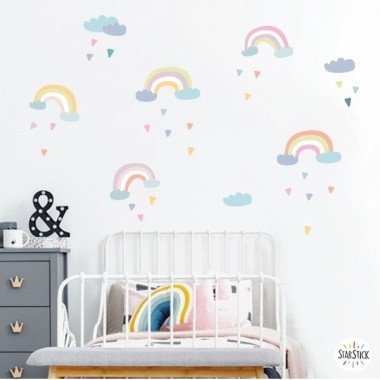 Rainbow - Vinyles enfants pour filles et bébés