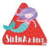 Sirène à bord - Triangle voiture bébé à bord