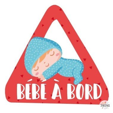 Baby on Board. Different colors to choose from - car sticker