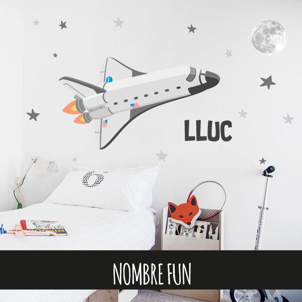 Nombre Fun - Vinilos infantiles personalizados con nombre