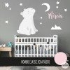 Vinilos decorativos para bebé – Oso polar