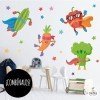 Super poivre - Stickers décoratifs pour décorer les cantines scolaires
