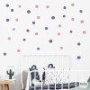 Confettis irréguliers. Couleur au choix - Vinyle décoratif à pois