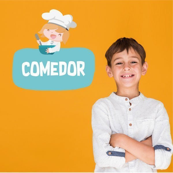 Cuinera - Cartell de senyalització - Adhesiu autoadhesiu