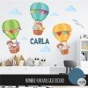 Aventura amb globus - Vinil infantil per a nens i nadons