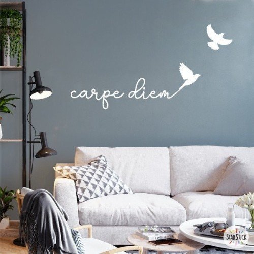 Carpe Diem - Stickers maison avec phrases
