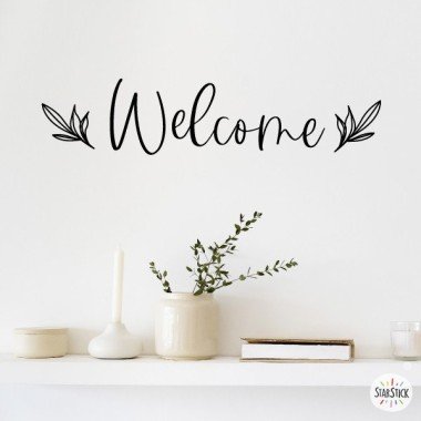 Welcome - Design vinyl for the home