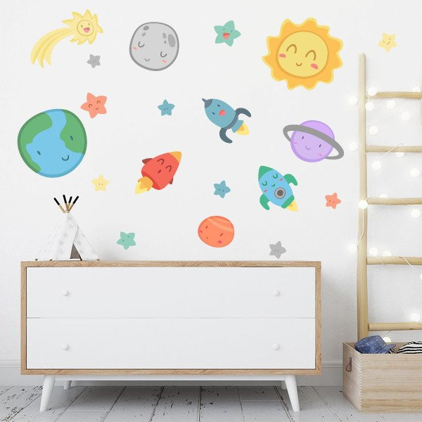 Espai infantil - Sistema solar - Vinils per nadó