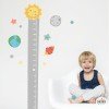 Espace enfants - Système solaire - Sticker toise