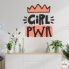 Girl power - Wall stickers - Decoration for girls