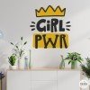 Girl power - Wall stickers - Decoration for girls