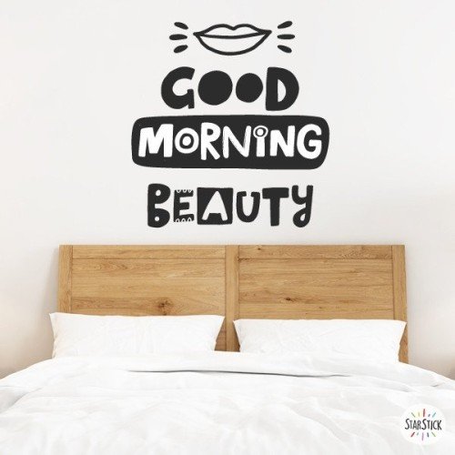Good morning beauty - Vinilos adhesivos de pared