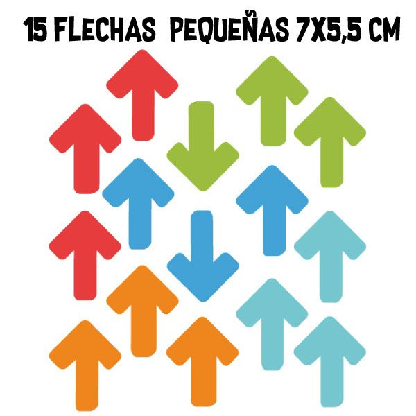 Petites fletxes per senyalitzar - Vinils adhesius senyalització