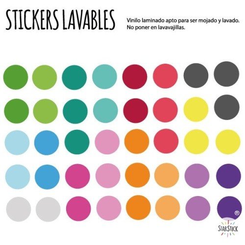 Confetti - Stickers lavables