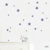 30 Estrelles de vinil. Color a escollir - Vinils decoratius