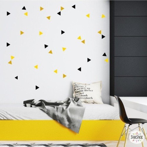 Crea la teva pròpia combinació de colors! - Vinil amb triangles