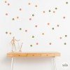 Stickers confettis 3 Couleurs au choix - Stickers décoratifs