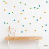 Stickers confettis 3 Couleurs au choix - Stickers décoratifs