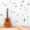 Vinil amb notes i símbols musicals - 3 colors a escollir