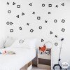 Sticker gamer de jeux vidéo – Formes Gamer | Décoration enfant et ado