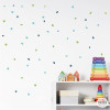 Stickers muraux - Coups de pinceaux colorés